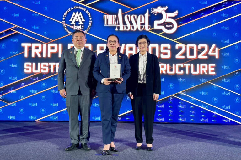 EGCO Group คว้ารางวัลระดับเอเชีย “Green Financing Deal of The Year” จาก The Asset Triple A Sustainable Infrastructure Awards 2024