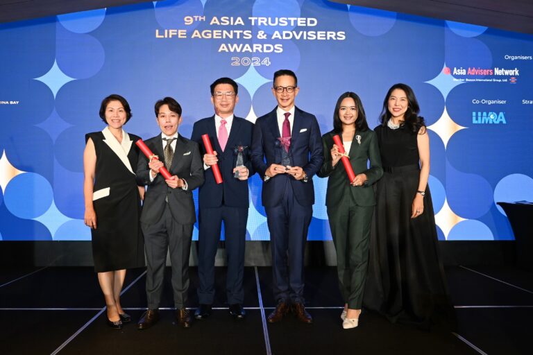 “เมืองไทยประกันชีวิต” ปลื้มตัวแทนคุณภาพรับรางวัลระดับเอเชีย จากเวที Asia Trusted Life Agents & Advisers Awards 2024