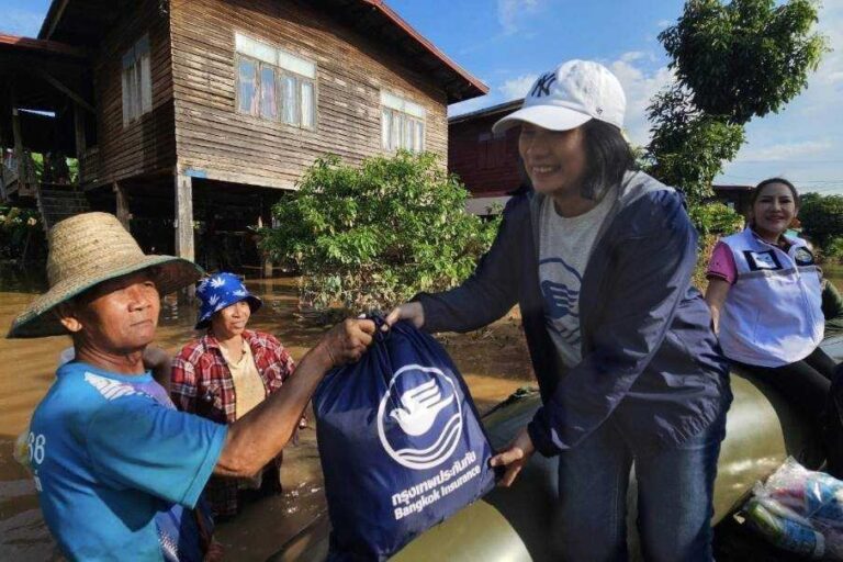 “กรุงเทพประกันภัย”ส่งกำลังใจให้ผู้ประสบอุทกภัย เดินหน้ามอบถุงยังชีพเพิ่มเติมอย่างต่อเนื่อง รวมกว่า 2,300 ชุด