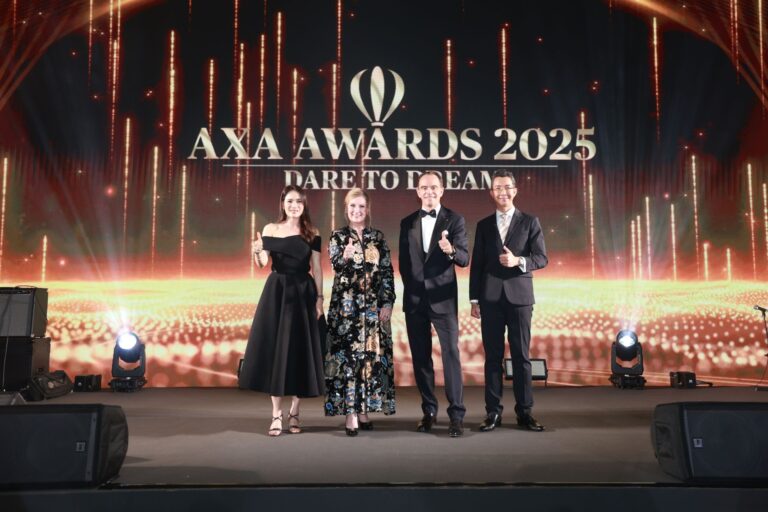 “แอกซ่าประกันภัย” เชิดชูความสำเร็จของตัวแทนและนายหน้าประกันภัย ในงาน AXA Awards 2025 ภายใต้วิสัยทัศน์ ‘Dare to Dream’