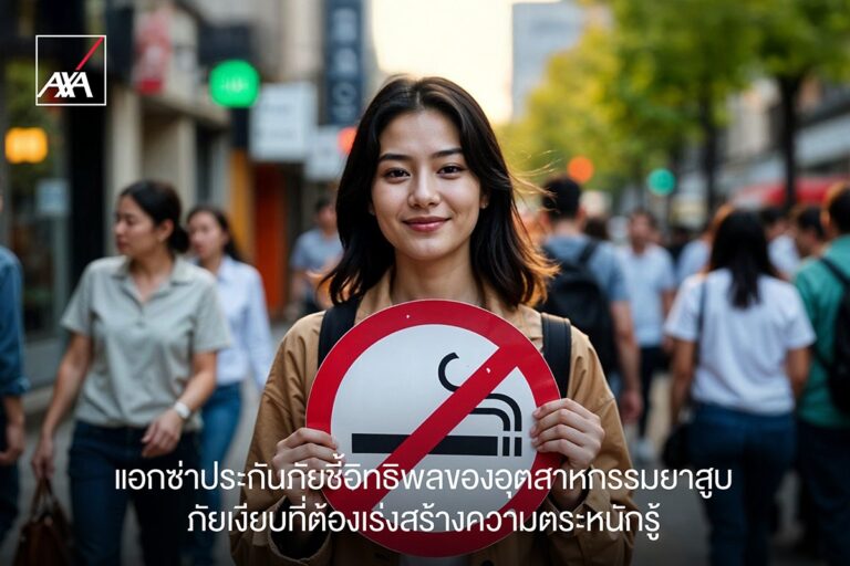 “แอกซ่าประกันภัย” ชี้อิทธิพลของอุตสาหกรรมยาสูบ ภัยเงียบที่ต้องเร่งสร้างความตระหนักรู้