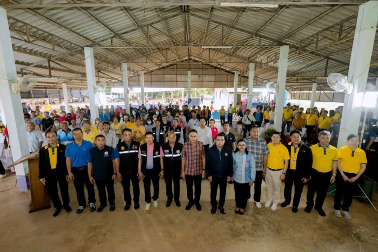 เปิดเวทีรับฟังความคิดเห็น โครงการโรงไฟฟ้าพลังงานแสงอาทิตย์ทุ่นลอยน้ำ “เขื่อนศรีนครินทร์”
