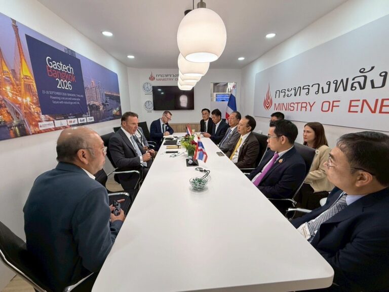 “ไทยแลนด์” เปิดตัวในอิตาลี เจ้าภาพงานระดับโลก Gastech 2026 ดันบทบาทขับเคลื่อนพลังงานระดับนานาชาติ สร้างผลกระทบทางเศรษฐกิจ 14,620 ล้านบาท
