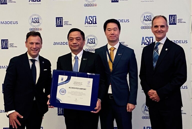 AOT รับมอบใบรับรองคุณภาพการให้บริการ ACI Airport Customer Experience Accreditation 2025 ณ เมืองกว่างโจว สาธารณรัฐประชาชนจีน