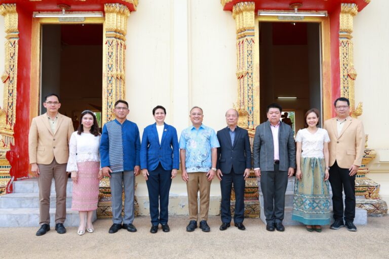 “วิริยะประกันภัย” ร่วมพิธีถวายผ้าป่าสามัคคี สำนักงานคปภ.บูรณะปฏิสังขรณ์พระอุโบสถ วัดธรรมนิมิต จ.สมุทรสงคราม