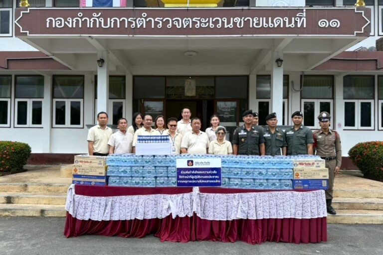 “วิริยะประกันภัย” มอบสิ่งของจำเป็นหนุนเจ้าหน้าที่แนวหน้า จ.จันทบุรี