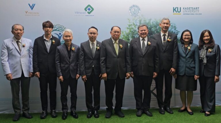 ม.เกษตรฯ ลงนาม MOU กับ V Precision Clinic ในเครือโรงพยาบาลวิภาวดี เปิดหลักสูตร “KUVPL Biohacking and Longevity  Master Class” ครั้งแรกในไทย ยกระดับองค์ความรู้สุขภาพเชิงลึกสู่ผู้นำ Longevity แห่งเอเชีย