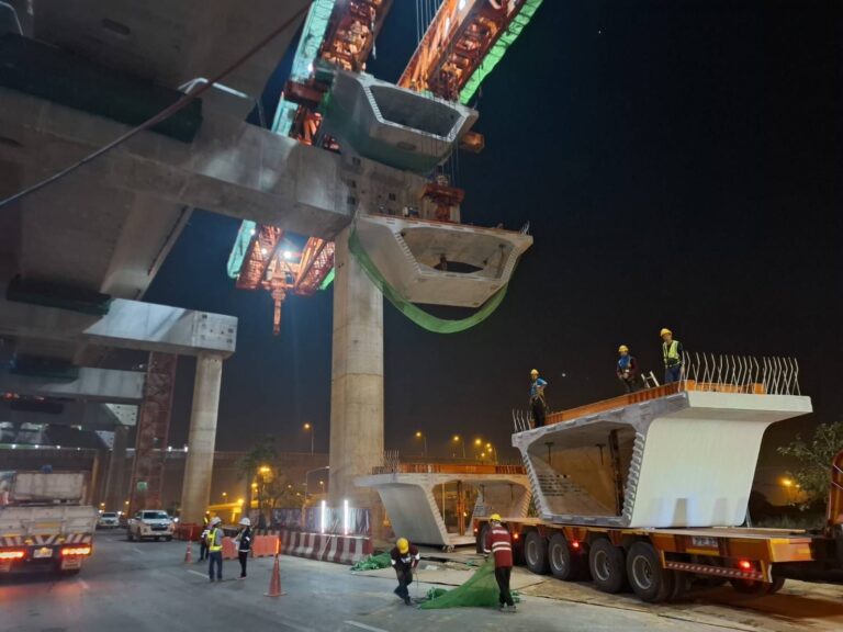 กทพ. คุมเข้มงานก่อสร้างทางพิเศษสายพระราม 3-ดาวคะนอง-วงแหวนด้านตะวันตก