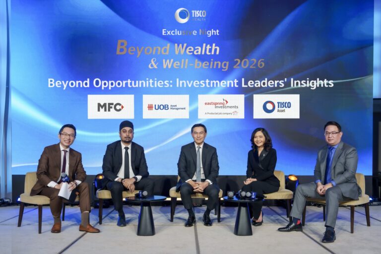 4 CEO และ MD บลจ. ถอดรหัสการลงทุนปี 2026 ชี้ 3 ปัจจัยเสี่ยงที่น่าจับตา พร้อมมองโอกาสยุค AI หนุนธุรกิจซอฟท์แวร์ สถาบันการเงิน และเฮลท์แคร์