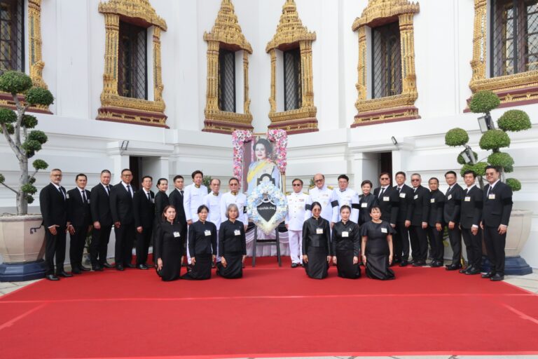 “บ้านปู” ร่วมเป็นเจ้าภาพพระพิธีธรรมสวดพระอภิธรรมพระบรมศพ สมเด็จพระนางเจ้าสิริกิติ์ พระบรมราชินีนาถ พระบรมราชชนนีพันปีหลวง