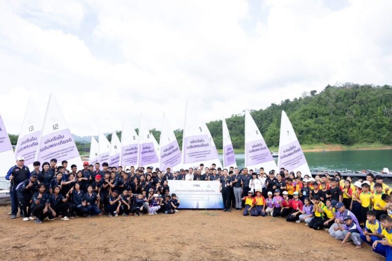 กฟผ. ผนึกสมาคมกีฬาแข่งเรือใบฯ เปิดเขื่อนรัชชประภาเป็นสนามแข่งจากทั่วประเทษ ปั้นนักกีฬาเรือใบรุ่นใหม่สู่เวทีนานาชาติ