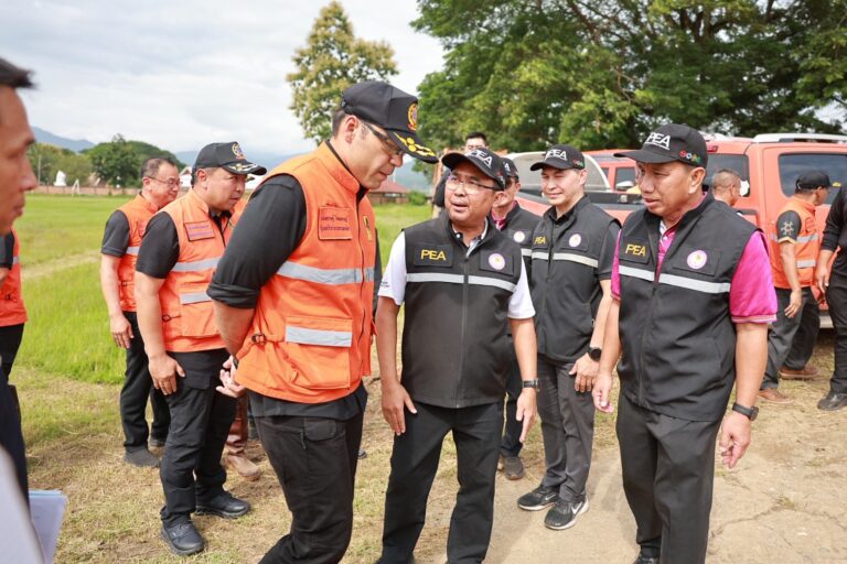 PEA เร่งมือช่วยประชาชนพื้นที่ถูกตัดขาด ส่งเครื่องกำเนิดไฟฟ้าถึงพื้นที่ อ.ปัว จ.น่าน