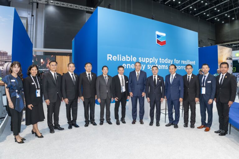 “​เชฟรอน” ชูนวัตกรรมพลังงานในงาน Gastech 2026 ต้อนรับคณะผู้บริหารกระทรวงพลังงาน