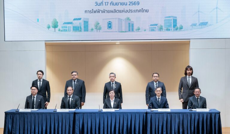 กฟผ. จับมือ พพ. และหน่วยงานพันธมิตร เดินหน้ายกระดับประสิทธิภาพโซลาร์บนหลังคาพร้อมระบบแบตเตอรี่ บริหารพลังงานแบบครบวงจร